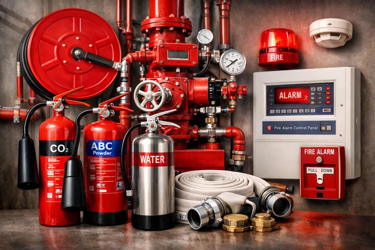 Maha Firefighters Fire Safety Equipment Array in Delhi NCR